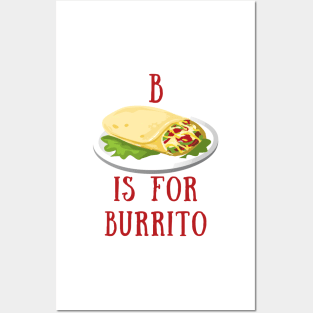 B is for Burrito Posters and Art